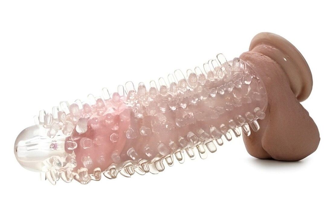 spiky penis attachment