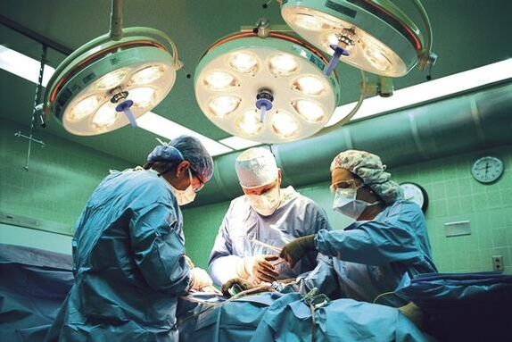 The surgical increase of a member