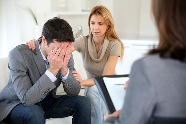 Work with a psychologist