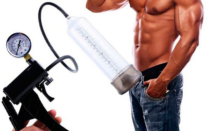 Vacuum pump to increase the member