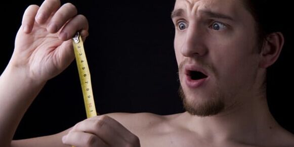 The small size of the penis is a problem for men