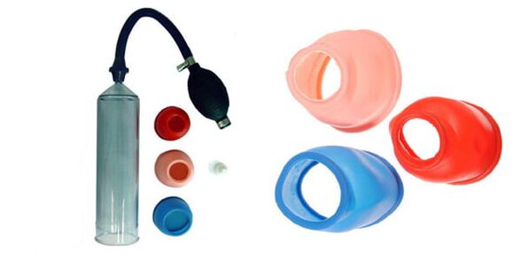 The vacuum pump is equipped with sealing elements